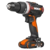 WORX WX-JCR 20Volt/2.0Ah Li-ion Çift Akülü Kömürsüz Profesyonel Darbeli Şarjlı Matkap