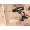 WORX WX108 20Volt/2.0Ah. Li-ion Çift Akülü Profesyonel Şarjlı Matkap