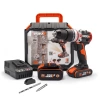 WORX WX354.1 20Volt/4.0/2.0 Ah. Li-ion Çift Akülü Kömürsüz Profesyonel Darbeli Şarjlı Matkap