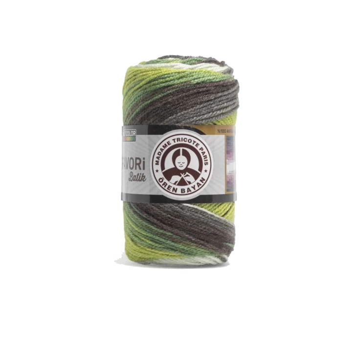 1 Adet Favori Batik El Örgü Ipliği 100 Gr 903