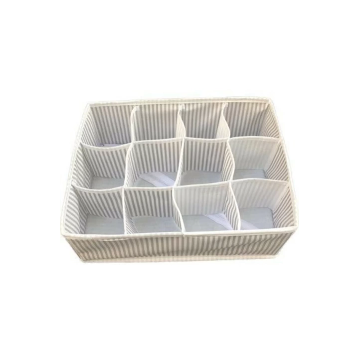12 Bölmeli Pratik Bölmeli Çekmece Düzenleyici Organizer(iç Çamaşırı Kravat Çorap Düzenleyici)