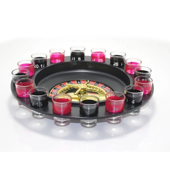 16lı Shot Bardaklı Rulet Oyunu Alk3544