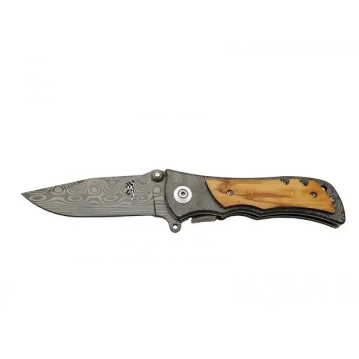 2-32 Damascus Çakı 20 Cm Manuel, Kemerlikli