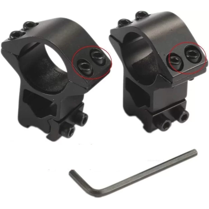 25.4mm Dürbün İçin 11mm Yüksek Havalı  / Av  Ayağı