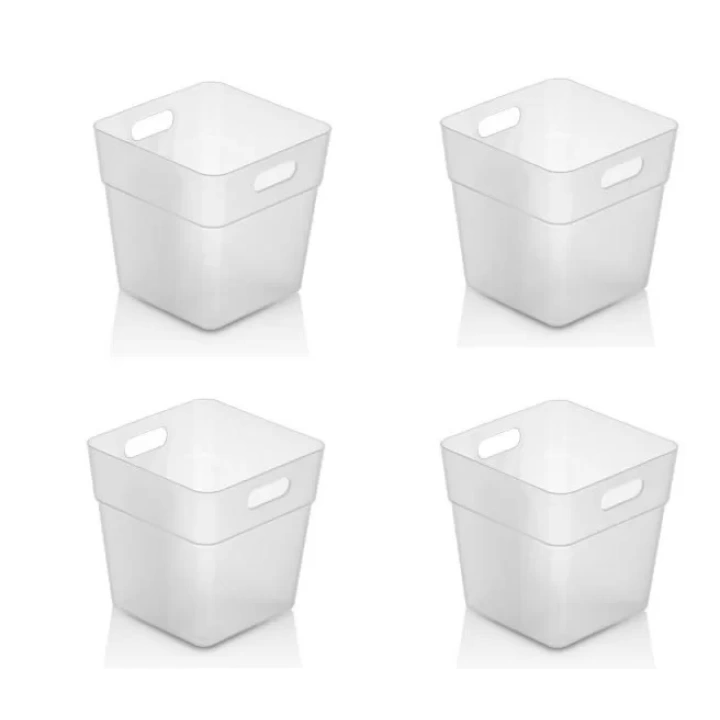 6 Lı Buzdolabı İçi Mini Düzenleyici Kutu Organizer - Buzdolabı Kapak Düzenleyici
