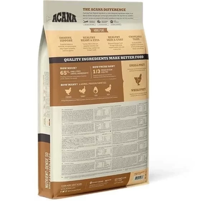 Acana Homestead Harvest Tavuklu ve Hindili Yetişkin Kedi Maması 1.8 Kg