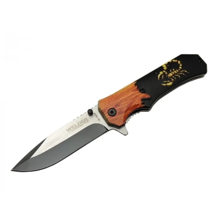 Akrepli Çakı 21,5 Cm Yarı Otomatik , Kemerlikli