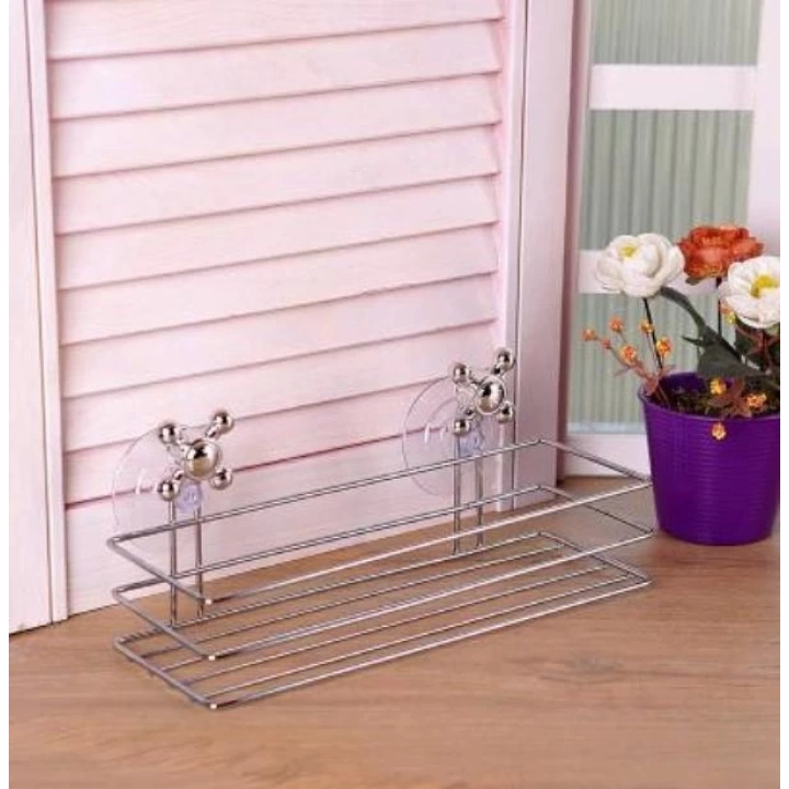Banyo Organizeri - Çok Amaçlı Dörtgen Vantuzlu
