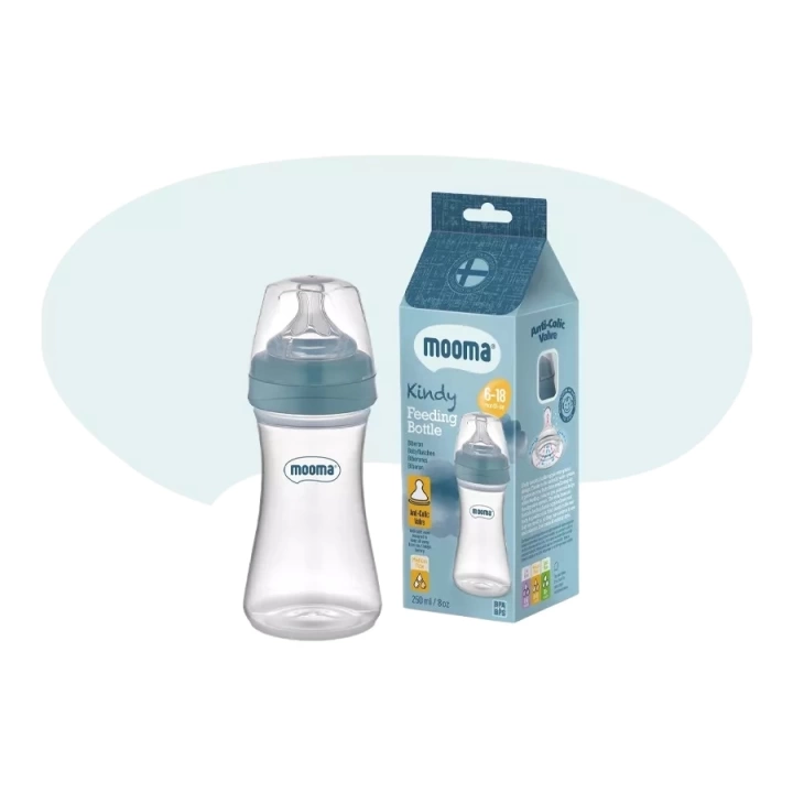 Biberon Anti Kolik Biberon 250 Ml Kapaklı Biberon 6 - 18 Ay (orta Akış)