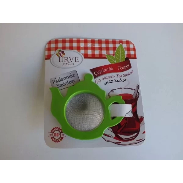 Çay Süzgeci Demlik Şeklinde