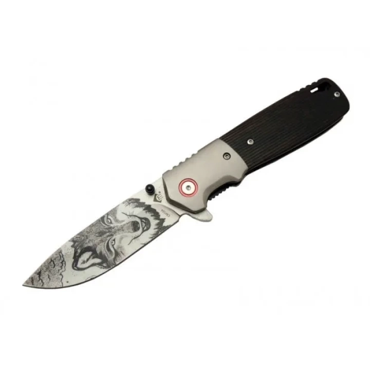 Chongming Cm124 Çakı Kurt 21 Cm Manuel, Kemerlikli