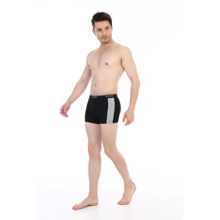 Çift Kaplan 850 Biyeli Likralı Erkek  Boxer