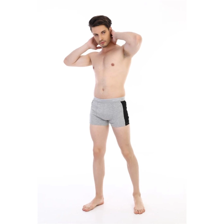 Çift Kaplan 850 Biyeli Likralı Erkek  Boxer