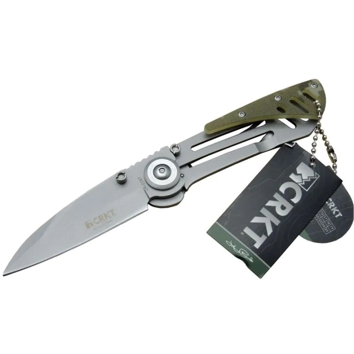 Cr 0087 Km Kamp Çakı 18 Cm - Metal Saplı, Otomatik, Kılıflı