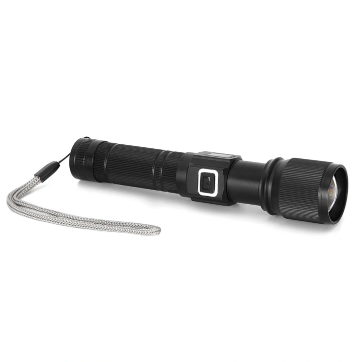 Cree Tg Led 1000 Lümen Göstergeli Fonksiyonel El Feneri  Wt-732