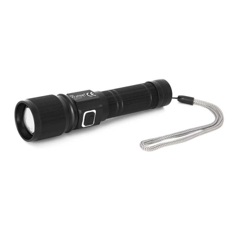 Cree Tg Led 1000 Lümen Göstergeli Fonksiyonel El Feneri  Wt-732