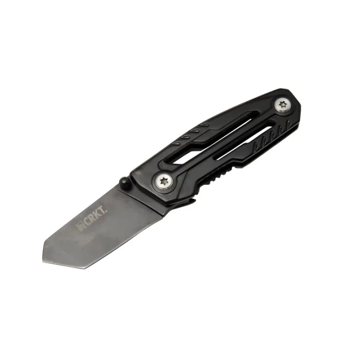 Crkt Trasher 1065bk Kamp Çakı 11,5 Cm - Siyah, Metal Sap