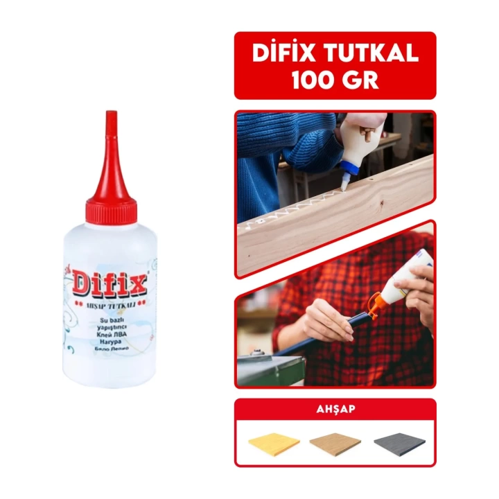 Difix Su Bazlı Ahşap Tutkalı