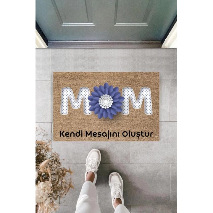Dijital Baskı Kişiye Özel İç Kapı Dekorasyon Paspas  PS11237