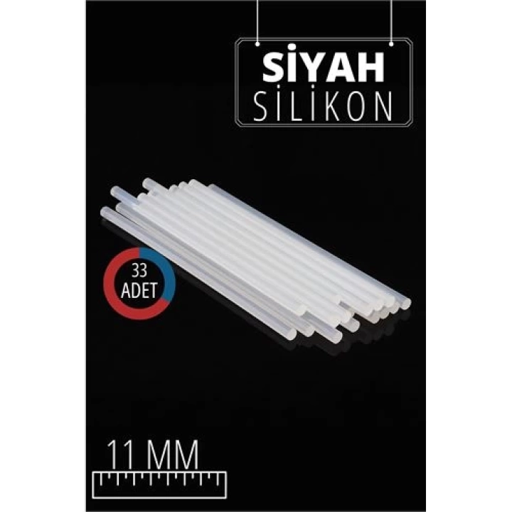 DKTT 11 mm 33 Adet Sıcak Silikon