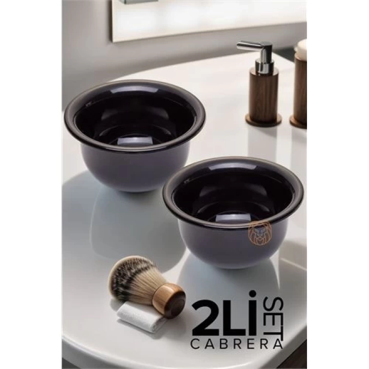 DKTT 2 li SET Tıraş Tası Cabrera Design