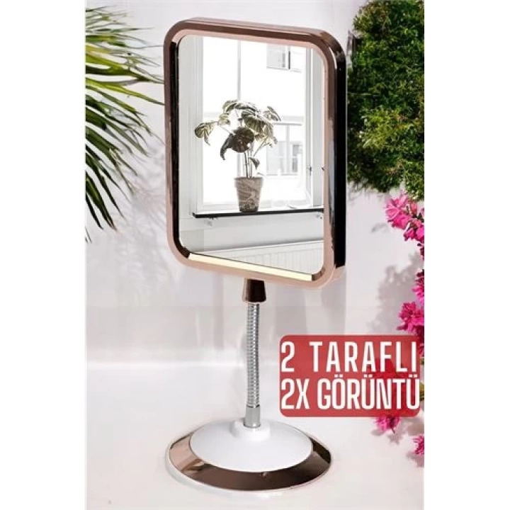 DKTT 2X Büyüteçli 2 Taraflı Makyaj Aynası