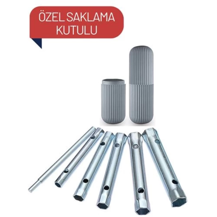 DKTT 8mm-17mm Kovan Tork Anahtar Kutulu Set