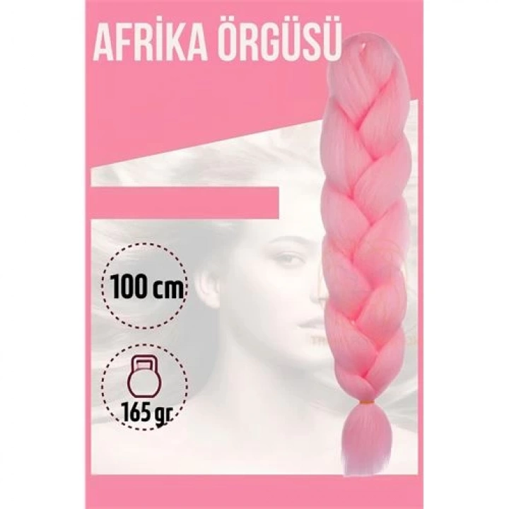DKTT Afrika Örügüsü Rasta 100 Cm 165 Gr 1085 Pembe