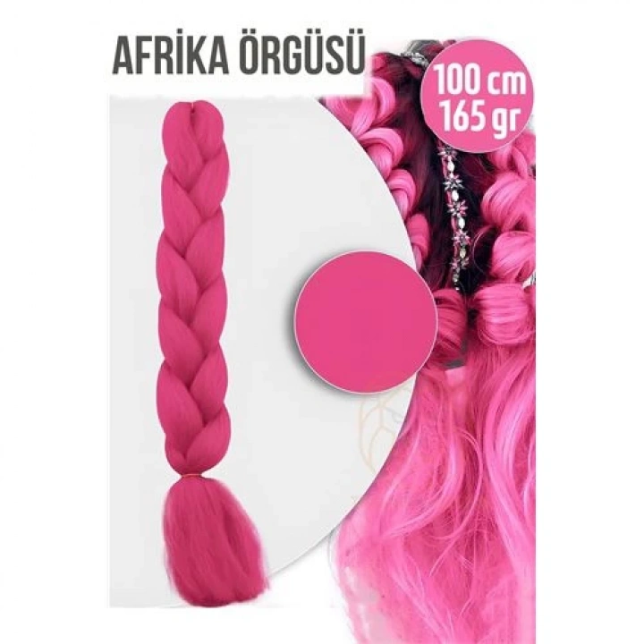 DKTT Afrika Örügüsü Rasta 100 Cm 165 Gr 1086 Koyu Pembe