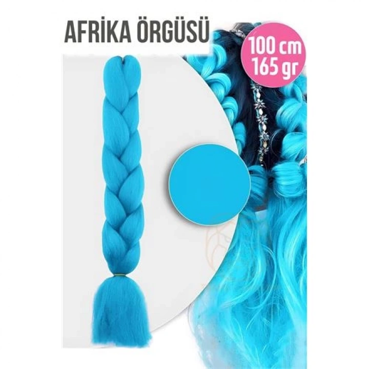 DKTT Afrika Örügüsü Rasta 100 Cm 165 Gr 1087 Turkuaz