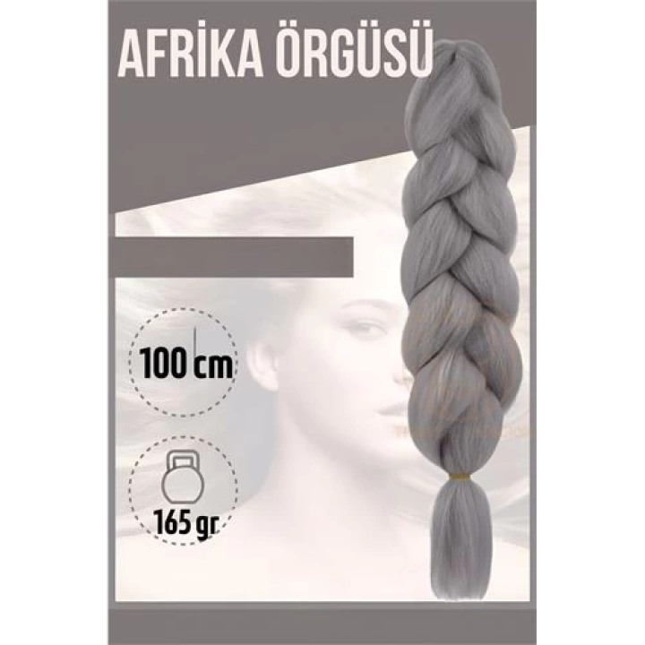 DKTT Afrika Örügüsü Rasta 100 Cm 165 Gr 1094 Gri