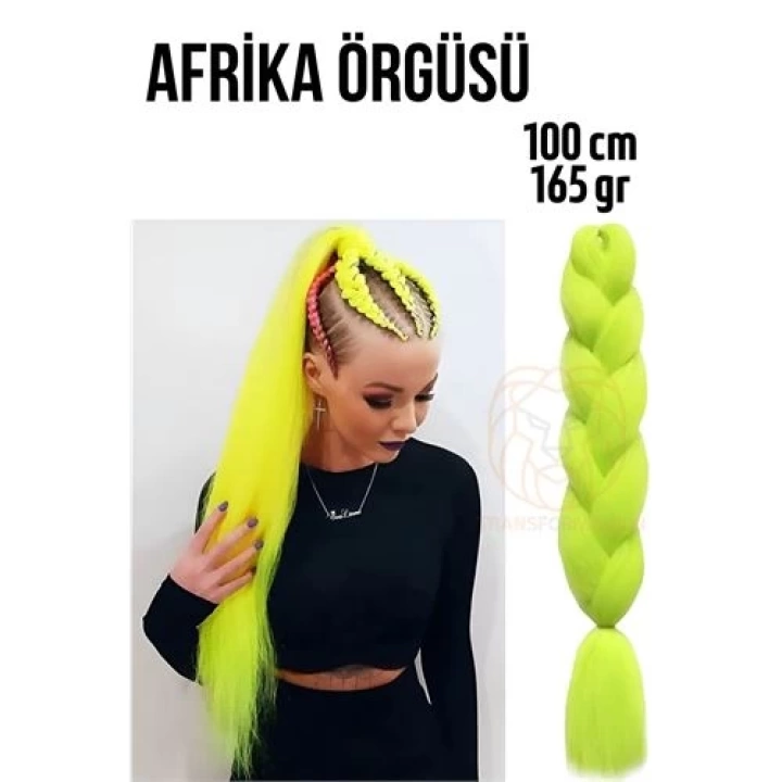 DKTT Afrika Örügüsü Rasta 100 Cm 165 Gr 1096 Sarı