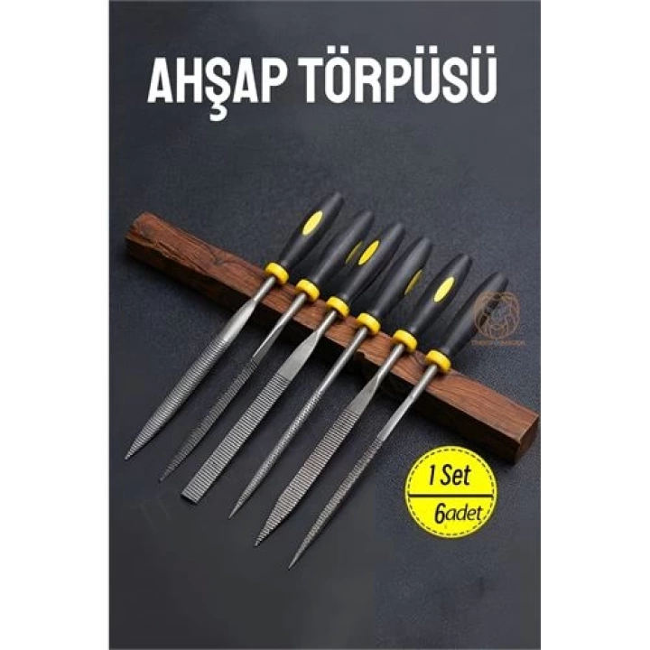 DKTT Ahşap Törpüsü 6 Model Ahşap Törpü Seti