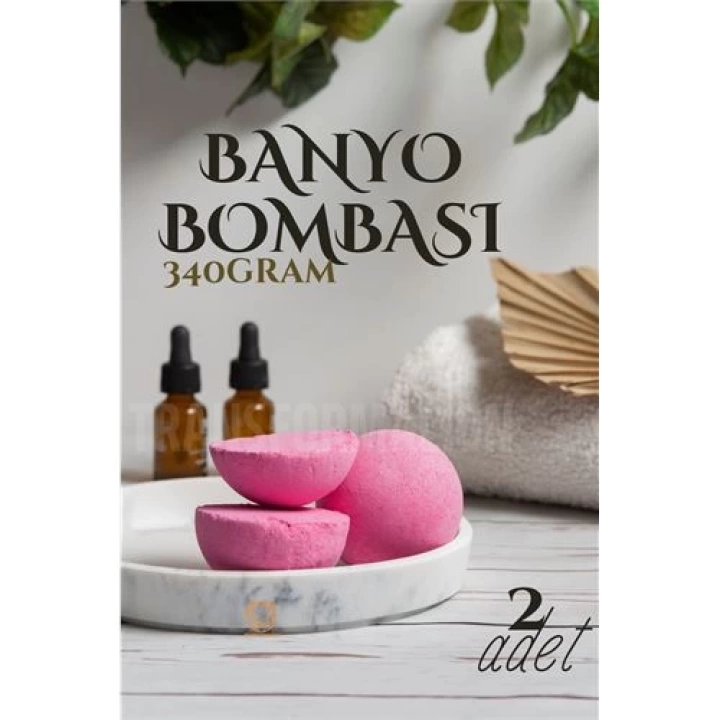 DKTT Banyo Bombası Jakuzi Küvet Banyo Bombası Topu 2 adet 340 Gr