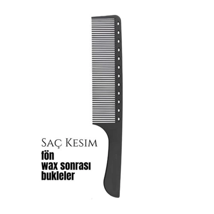 DKTT Berber Kuaför Saç Kesim Bukleli Saç Fön Wax Sonrası Tarak