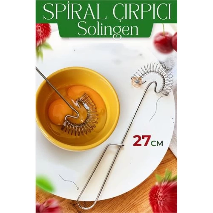 DKTT Çelik Spiral Çırpıcı Solingen Professional