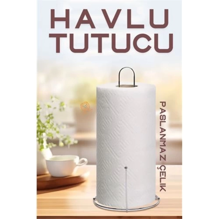 DKTT Kağıt Havlu Tutucu Paslanmaz Çelik