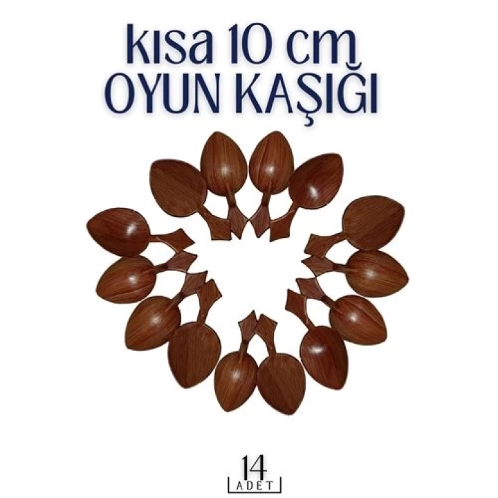 DKTT Kısa Oyun Kaşığı 14 ADET