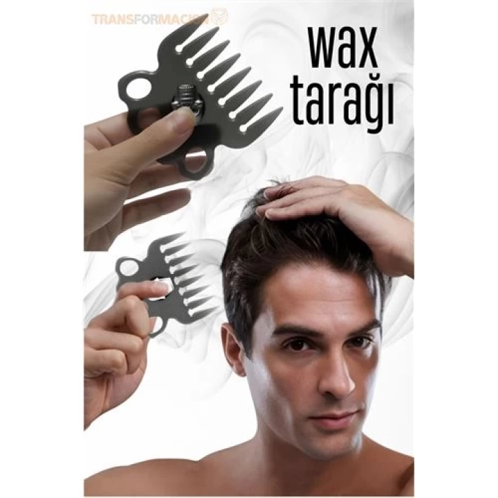 DKTT Kıvırcık Saç Dalgalı Wax Tarağı