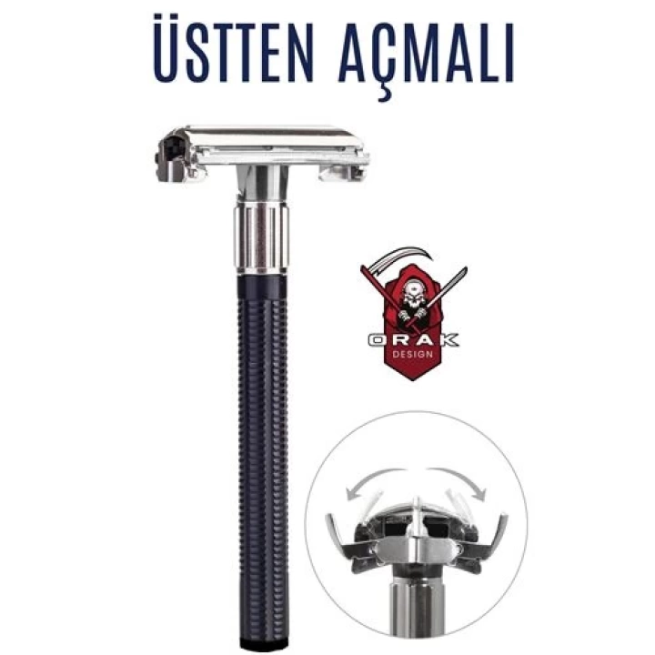 DKTT Manuel Tıraş Makinesi 2 Taraflı Orak Design