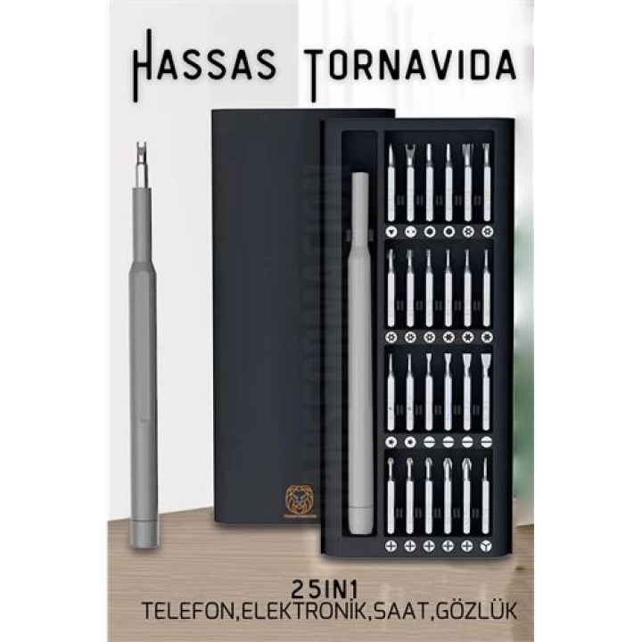 DKTT Manyetik Hassas Tornavida Seti Saat Elektronik Telefon Tamir Tornavidası