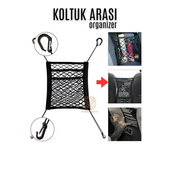 DKTT Oto Koltuk Arası Filesi Ceplik
