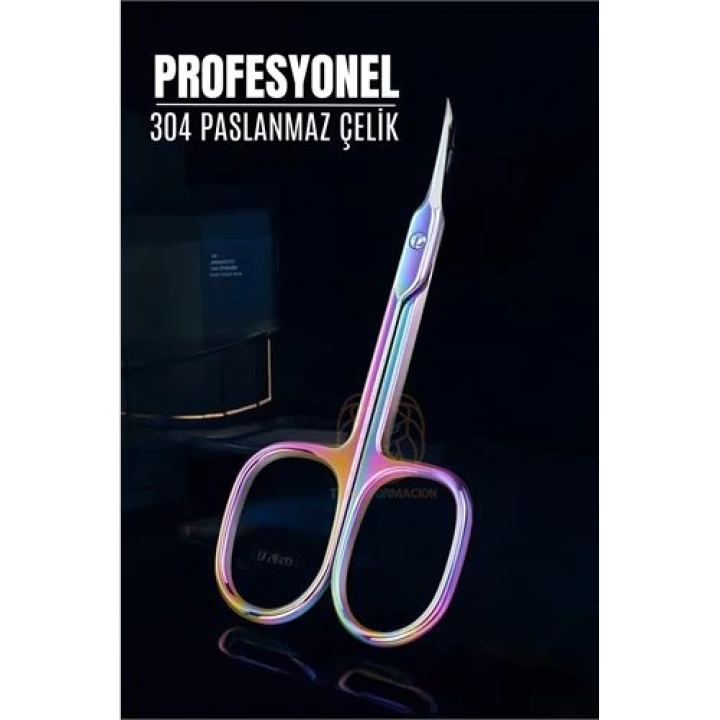 DKTT Rainbow Manikür Et Makası 304 Çelik Profesyonel