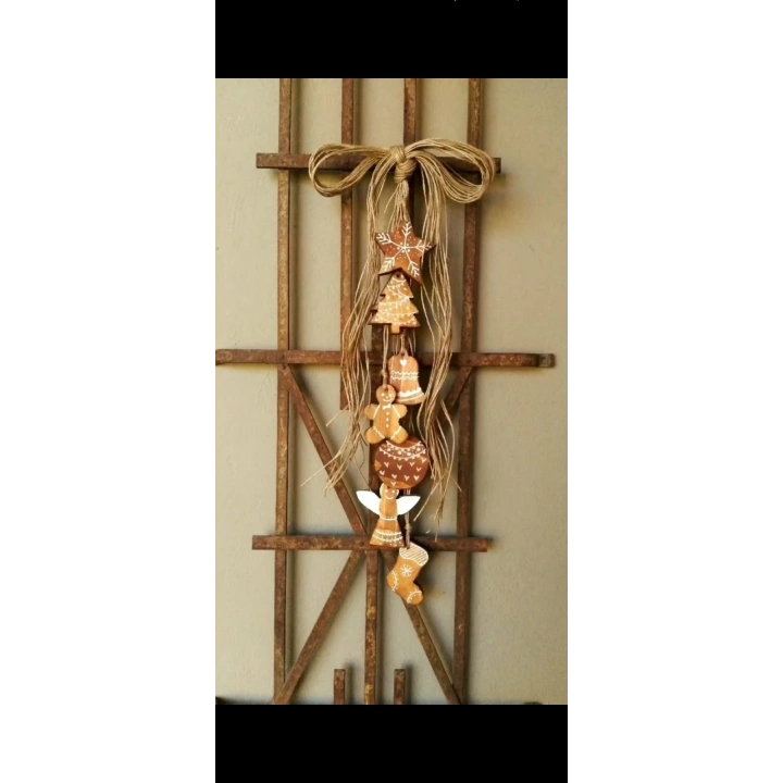 DKTT Yılbaşı Süsü, Kapı Süsü, Duvar Süsü, Dekoratif Yılbaşı Süsü, Noel Süsü