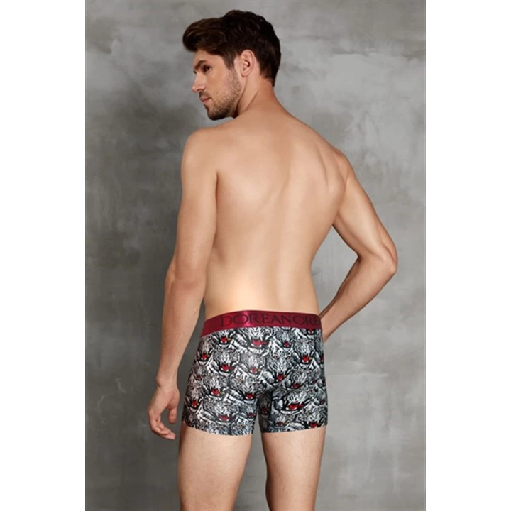 Doreanse Erkek  Modal Baskılı Boxer 1812