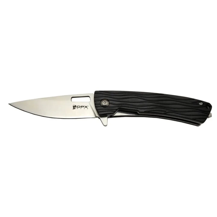 Dpx Gear Aculus F004 Bk Siyah Kurtarma / Kamp Çakı 18cm - Yarı Otomatik, Cam Kırma Aparatlı, Kemerlikli, Kutulu