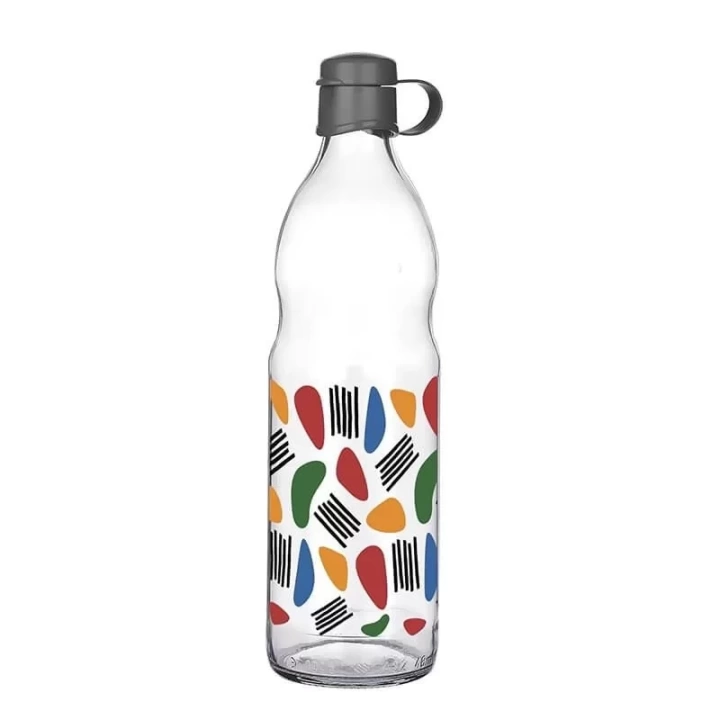Frido Desenli Cam Suluk  1000 Ml