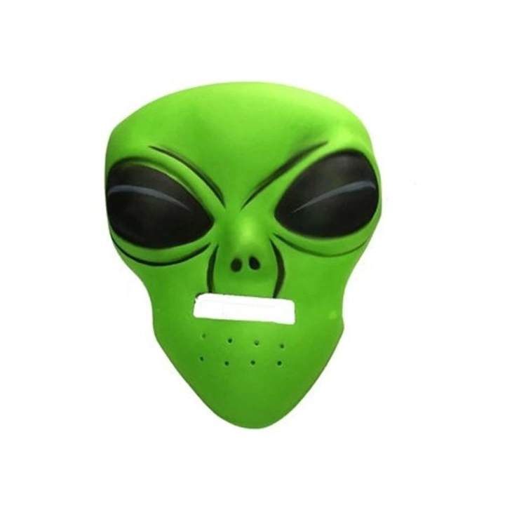 Ghoulish Productions Green Alien Mask 45x30 cm ( UZAYLI )