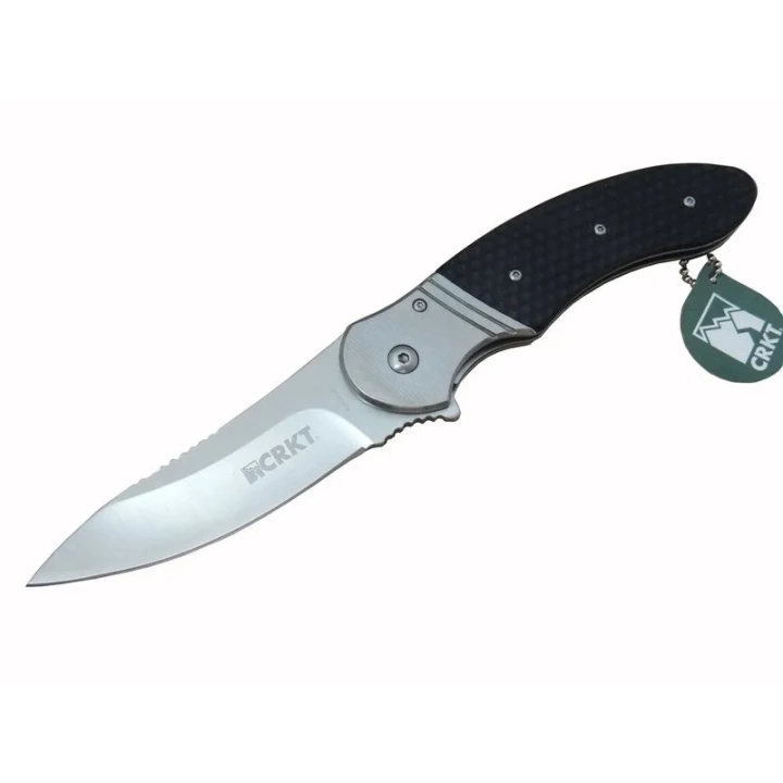 Hotenanny K 300 Kxp Kamp Çakı 23 Cm - Kaymaz Sap, Otomatik, Kılıflı