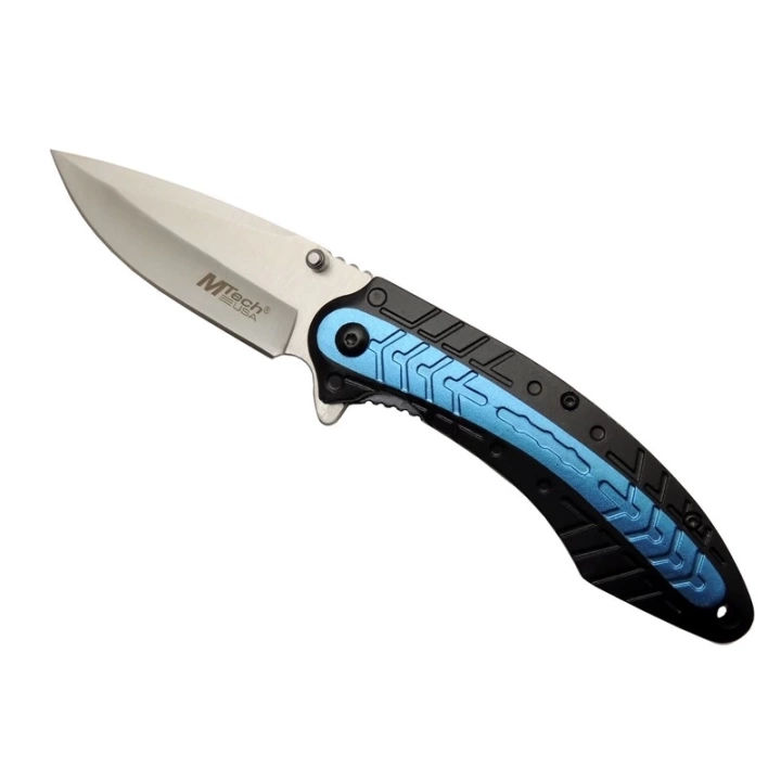 İHA 4152 Mavi Kamp Çakı 20,5cm - Yarı Otomatik, Kemerlikli